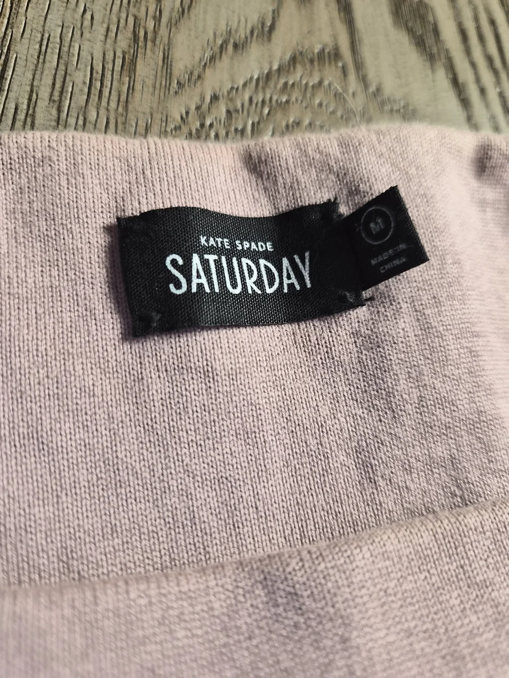 kate spade Blush Pink Short Sleeve Crewneck Top